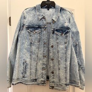 Lane Bryant Classic Blue Denim Jacket